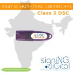 A digital signature type designed for use in India, providing secure and compliant authentication for domestic users